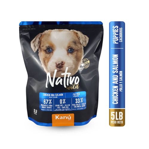 Alimento Para Perro - Kanu Nativo Wild Cachorro 5 Lb
