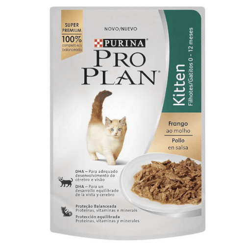 Pro Plan Kitten Pollo en Salsa Alimento para Gatos Purina 85gr