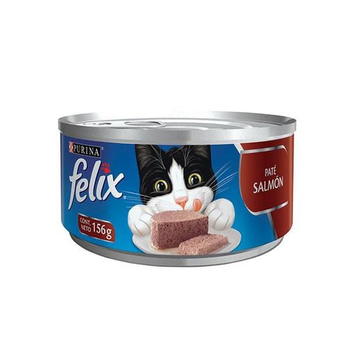 Felix Paté Salmón Alimento para Gatos Purina 156gr