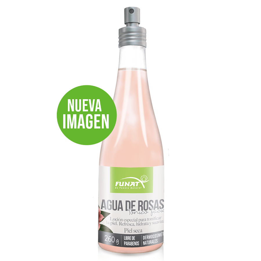 Tónico facial agua de rosas 260 g FUNAT - Viva Centro Comercial Online