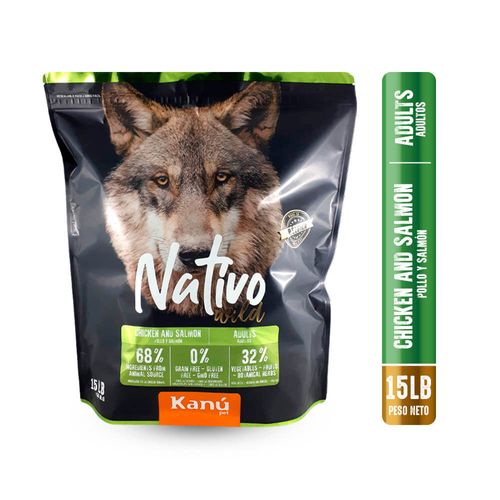 Alimento Para Perro - Kanu Nativo Wild Adulto 15 Lb